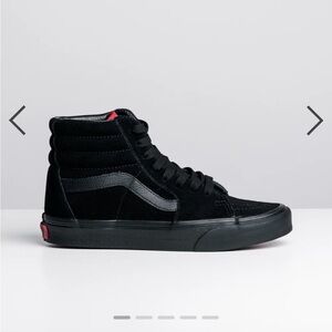 Vans kids size 4 (youth) Black High-Top Sneakers